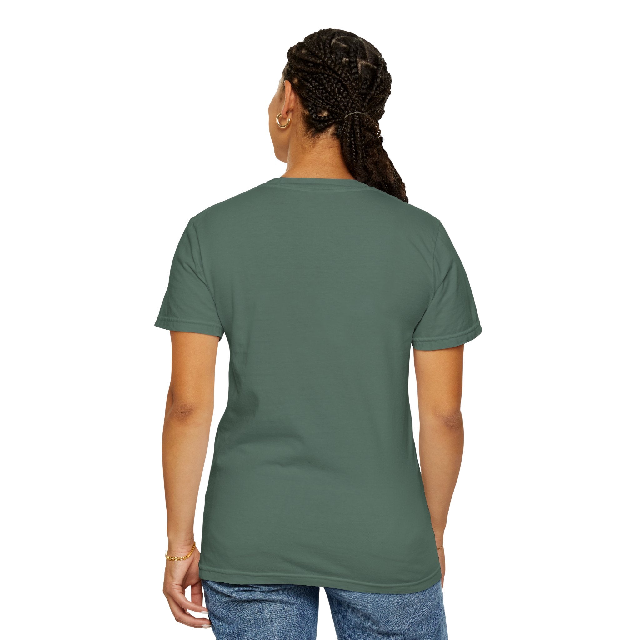 Heart Flame T-Shirt — Minimal Line Art Hands Lighting Heart Graphic