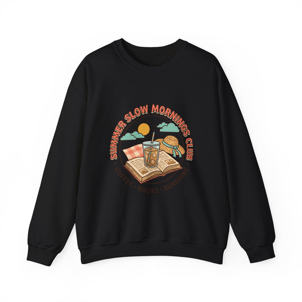 Crewneck-Sweatshirt „Lange Sommermorgen“.