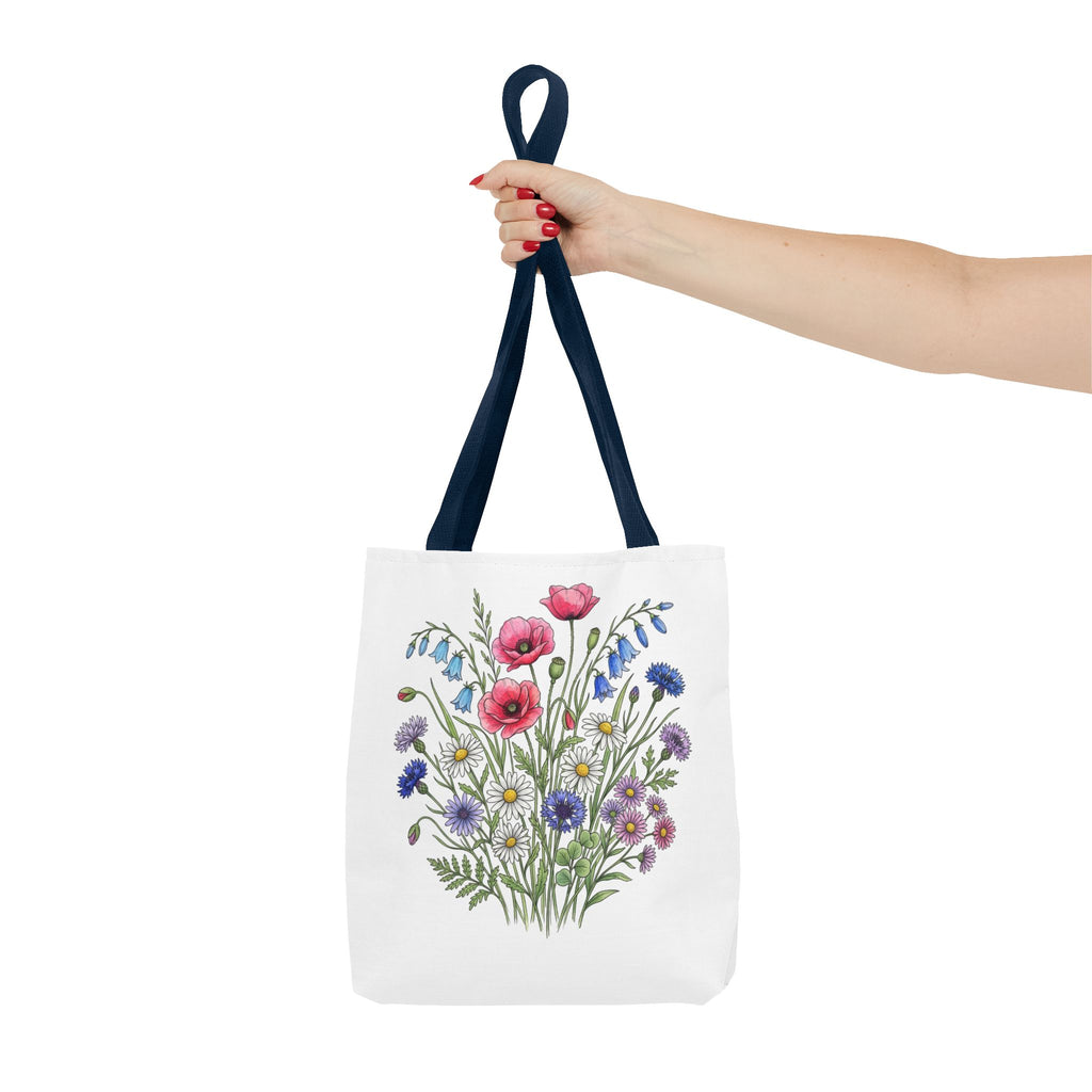 Floral Wildflower tote bag