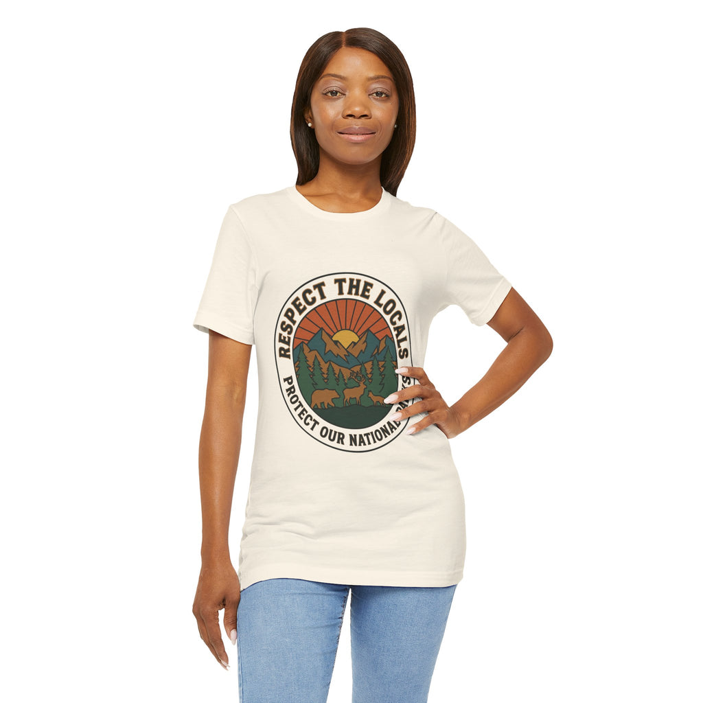 T-Shirt "Schützt unsere Nationalparks"