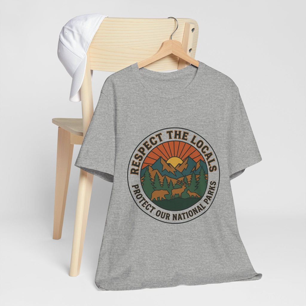 T-Shirt "Schützt unsere Nationalparks"