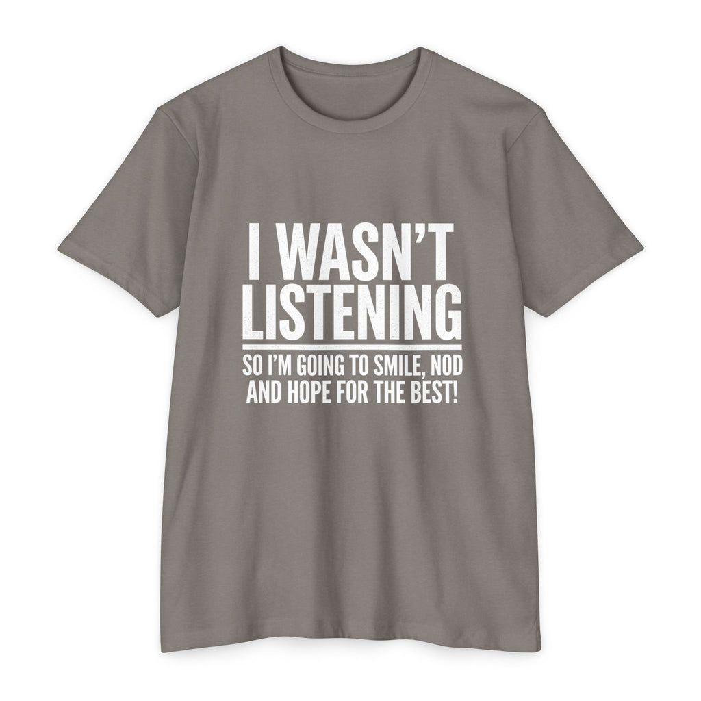 Graphic unisex soft cotton T‑Shirt — Funny Sarcastic Tee