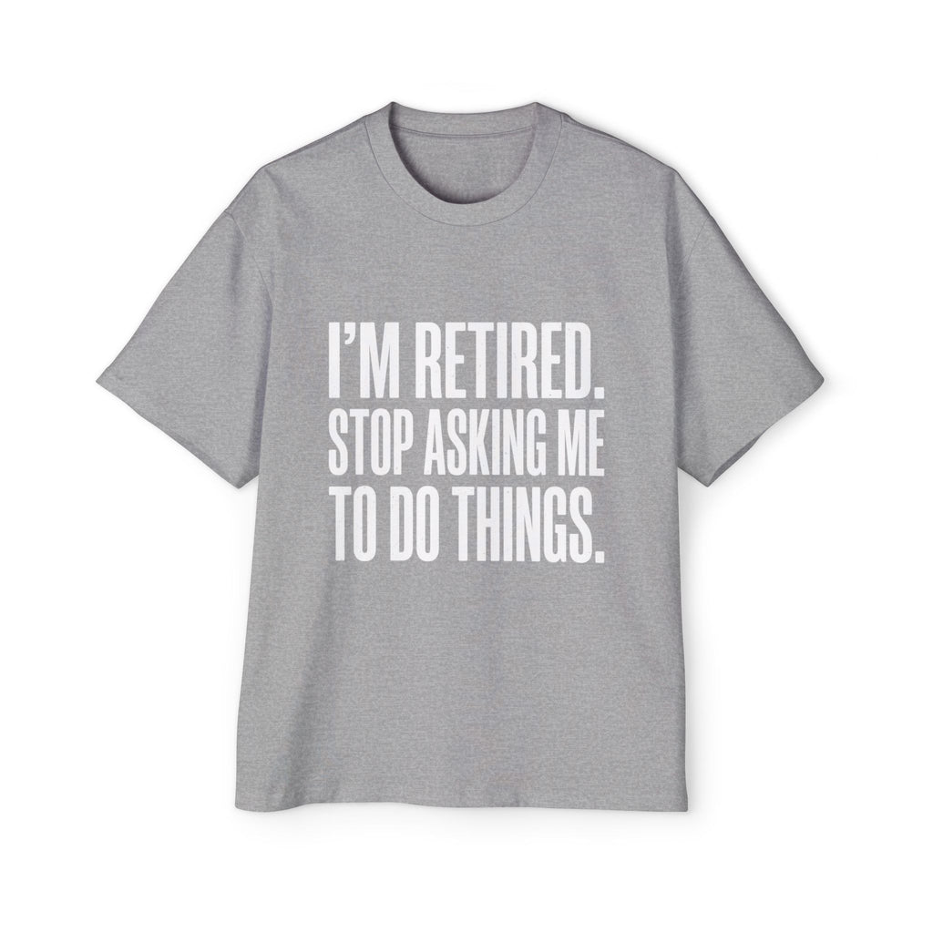 Ausgemustertes Oversized Baumwoll-T-Shirt