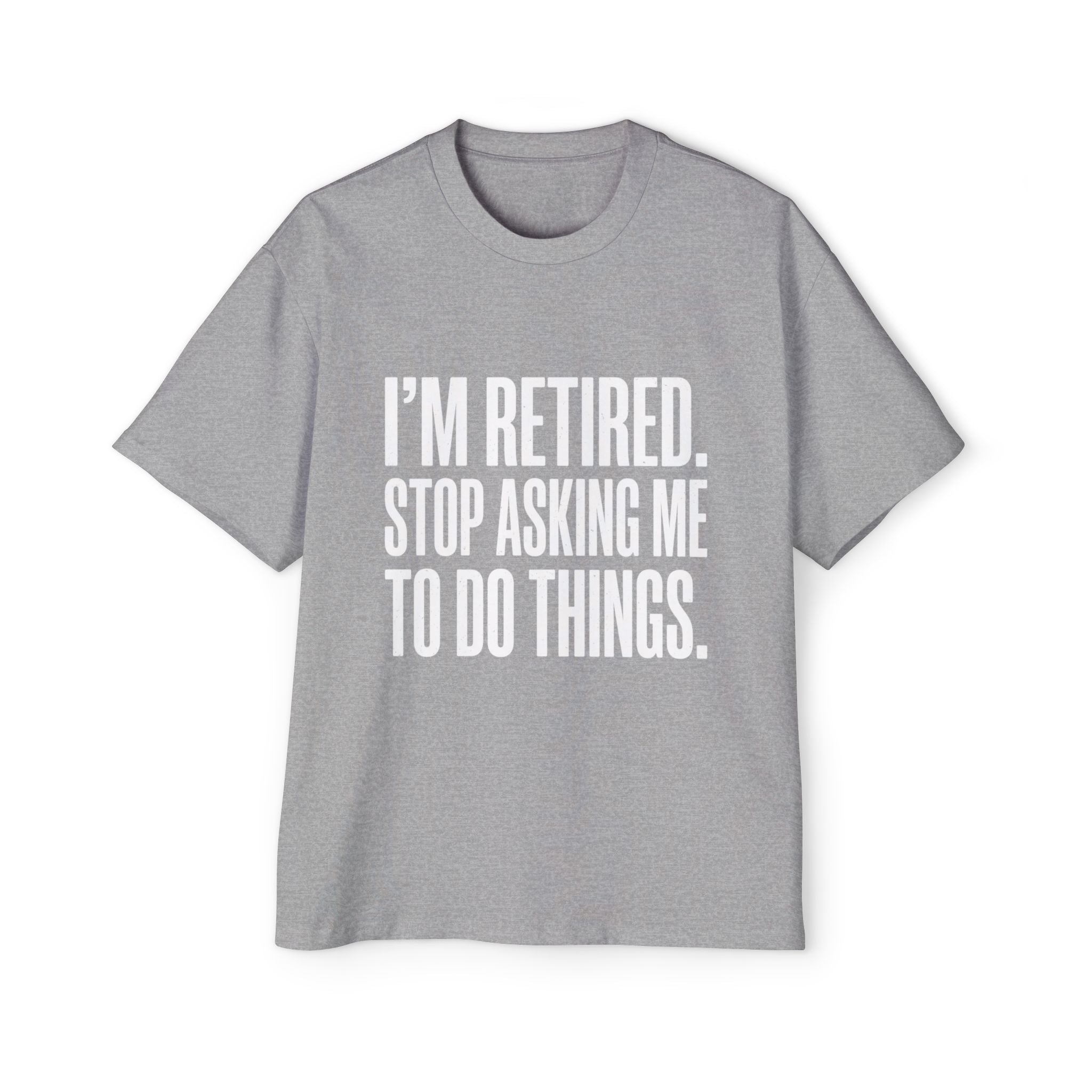 Ausgemustertes Oversized Baumwoll-T-Shirt