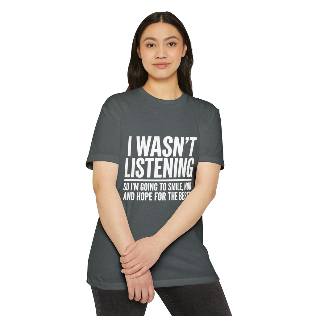 Graphic unisex soft cotton T‑Shirt — Funny Sarcastic Tee