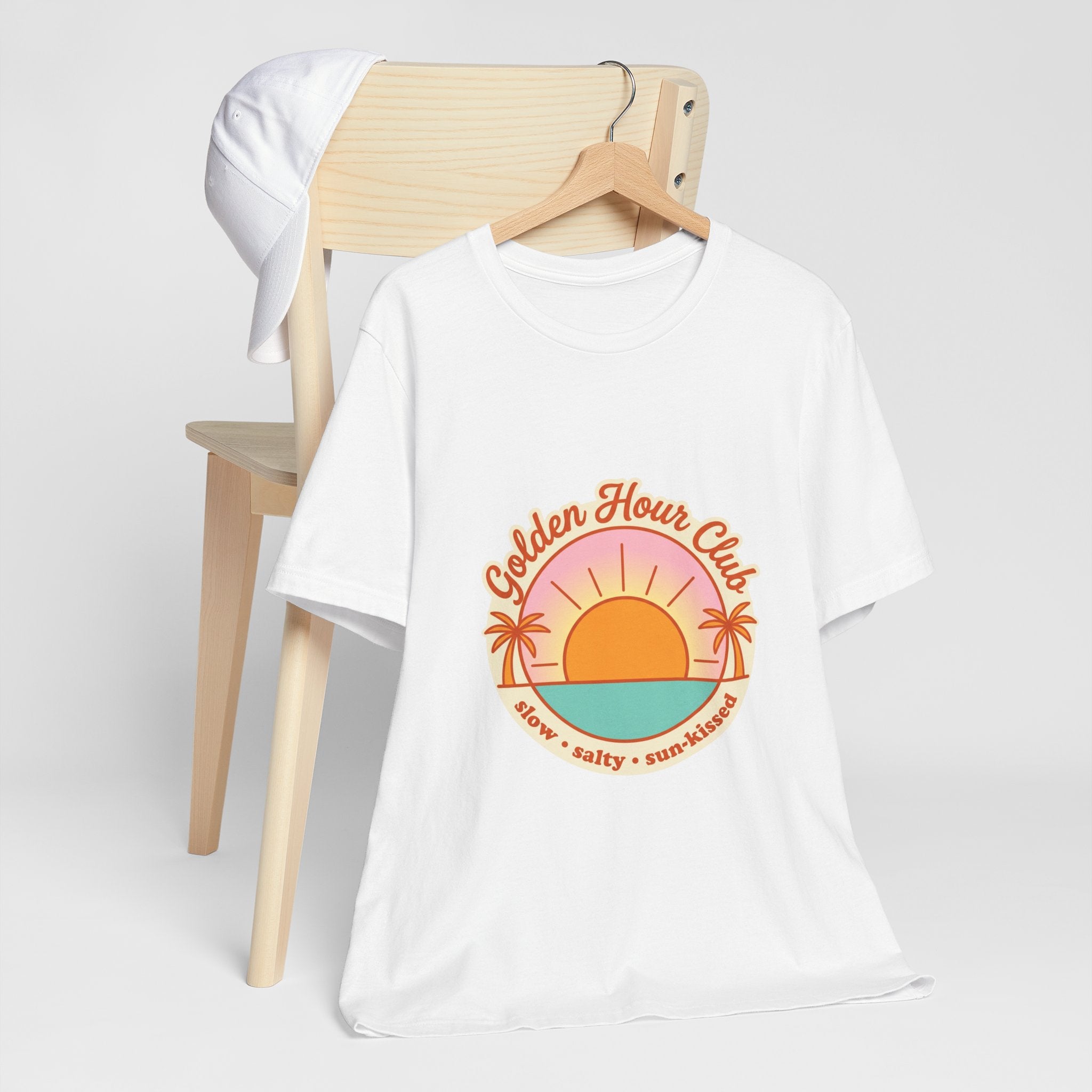 Golden Hour Club Tee | summer aesthetic, coastal vibes