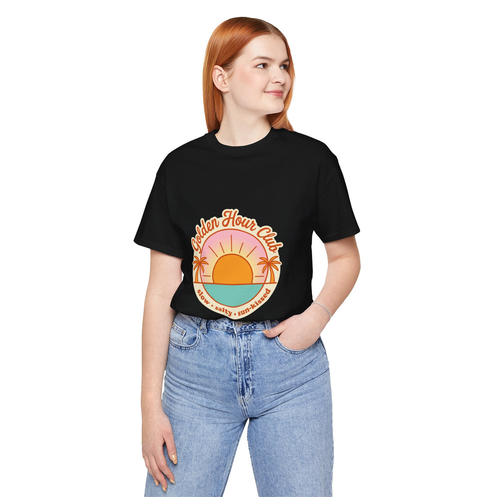 Golden Hour Club Tee | summer aesthetic, coastal vibes