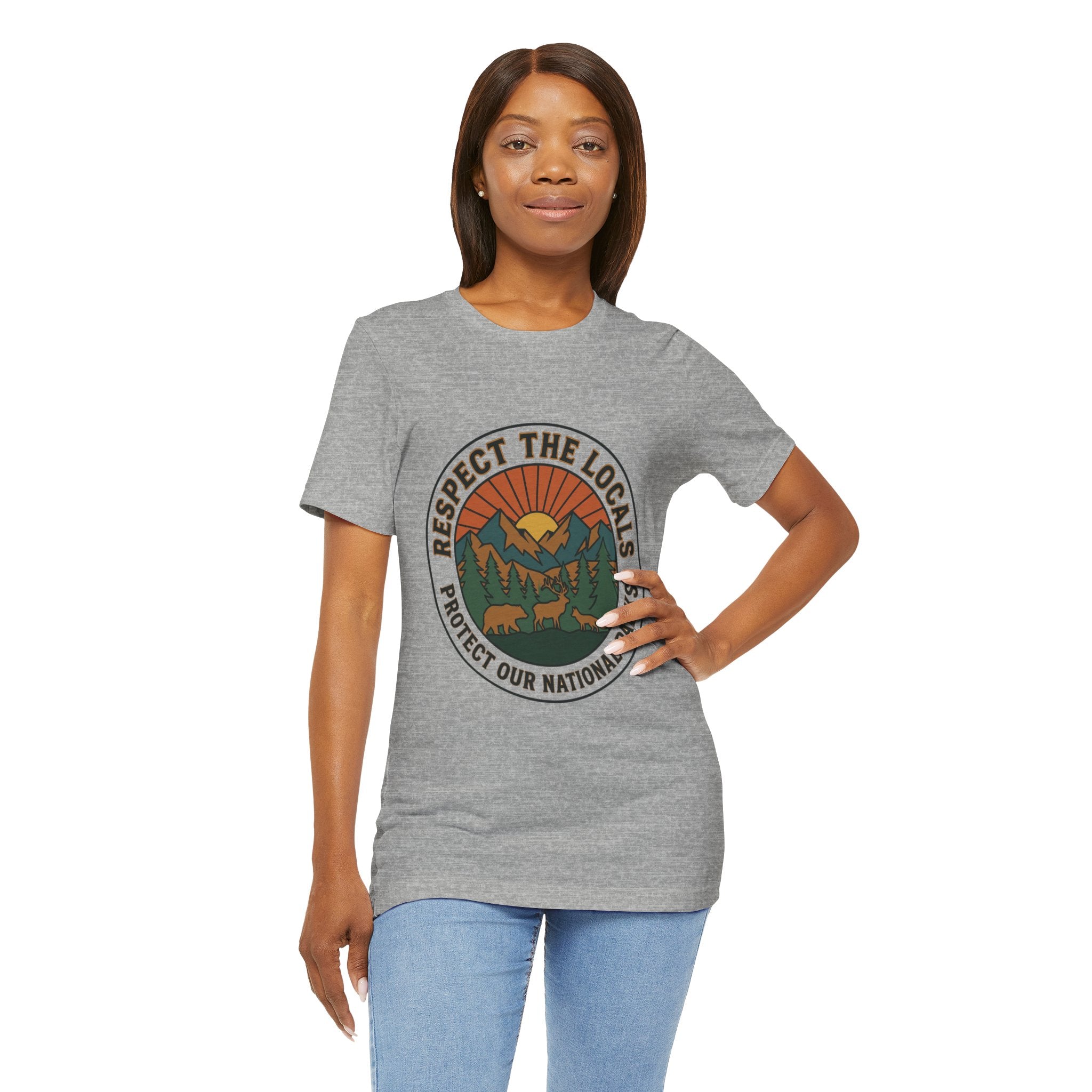 T-Shirt "Schützt unsere Nationalparks"
