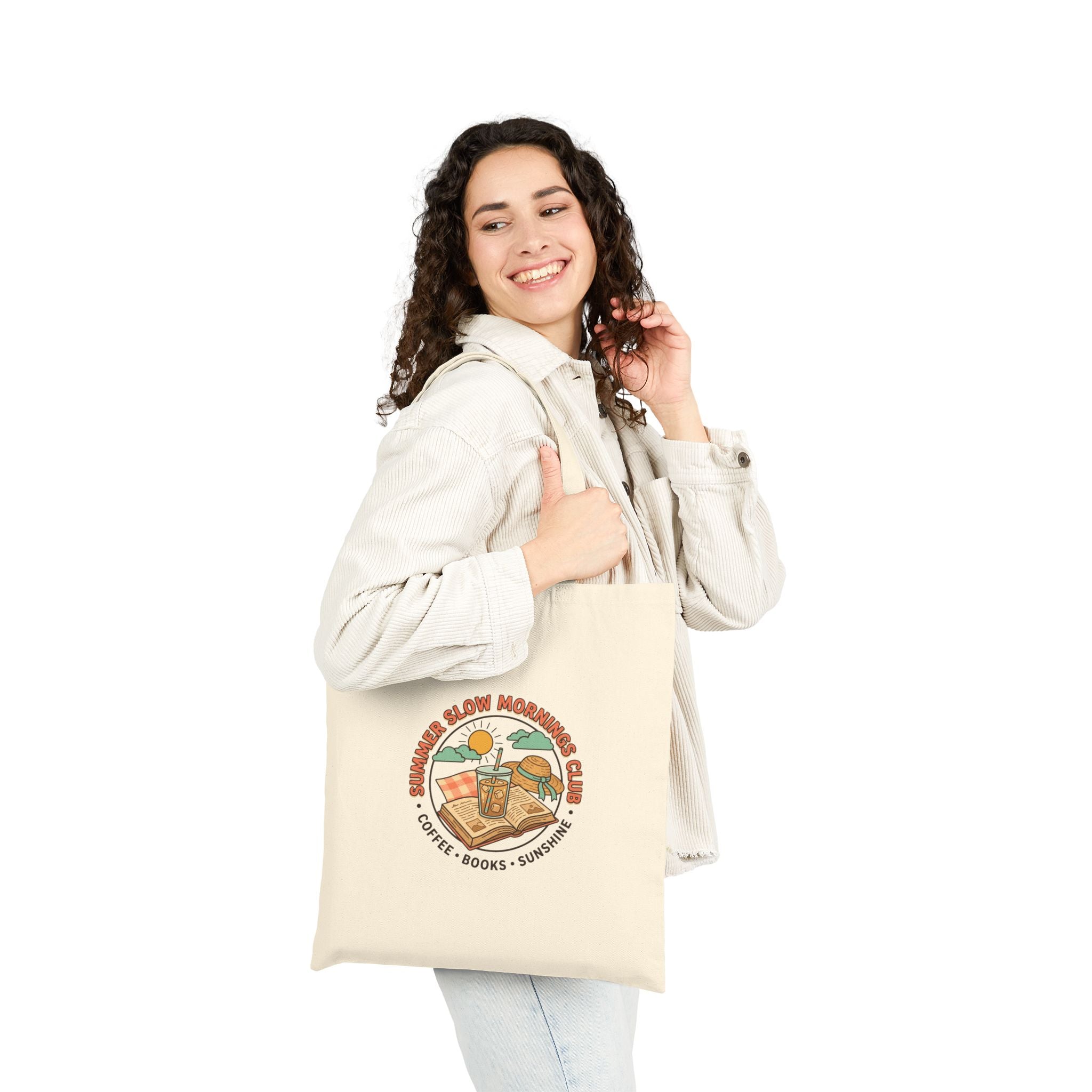 Summer Slow Mornings Tote