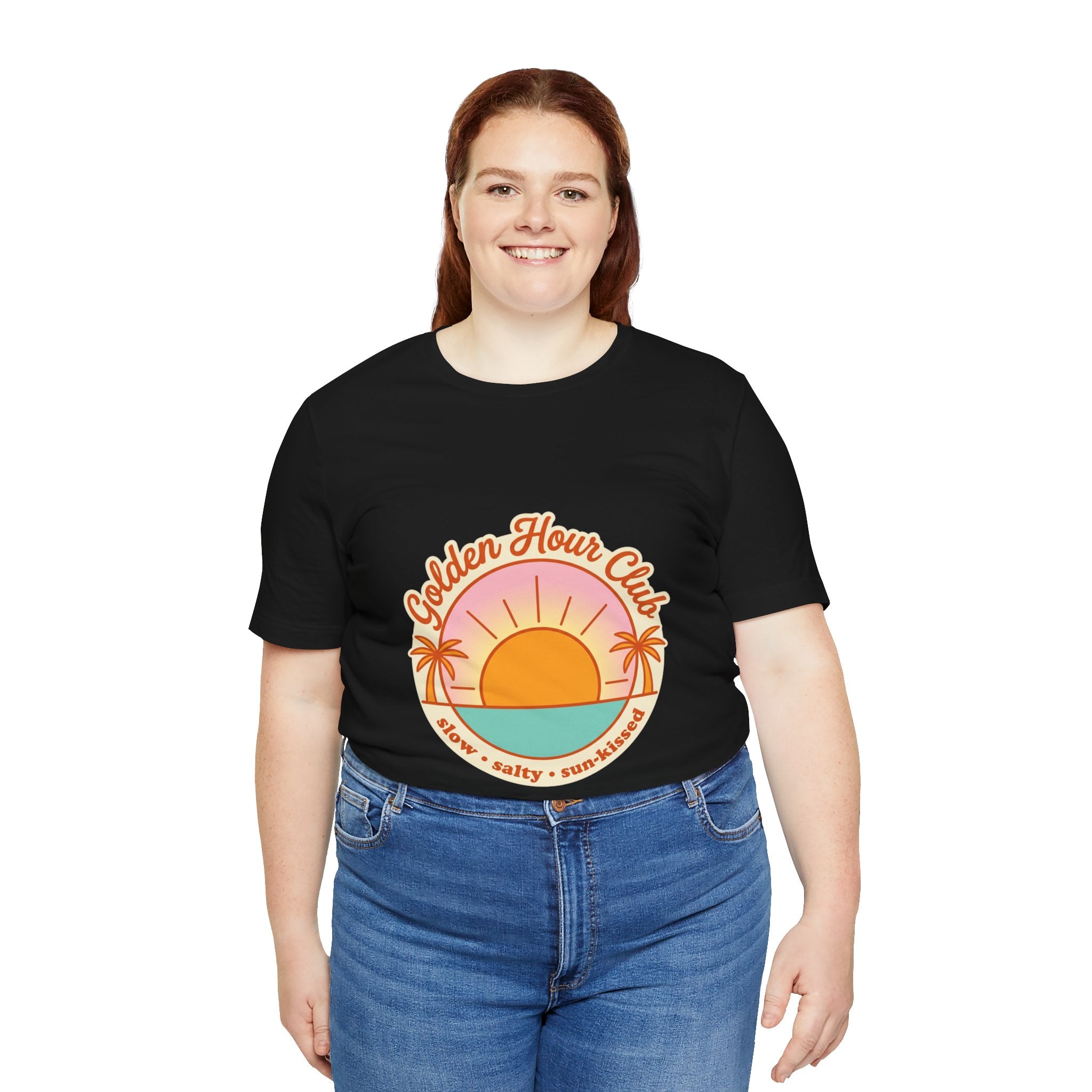 Golden Hour Club Tee | summer aesthetic, coastal vibes