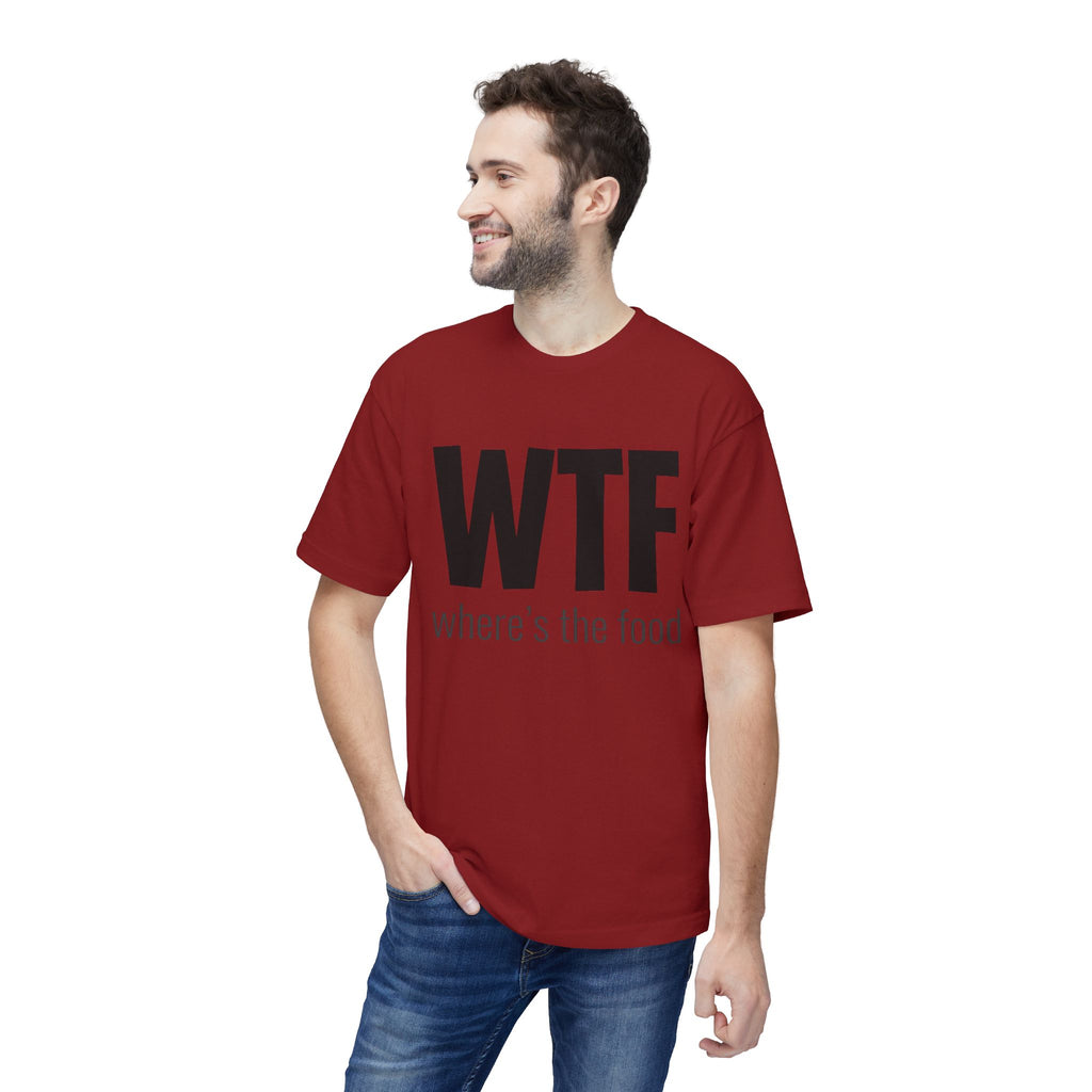 WTF "Where's the Food" Graphic T-Shirt — Funny Foodie Tee