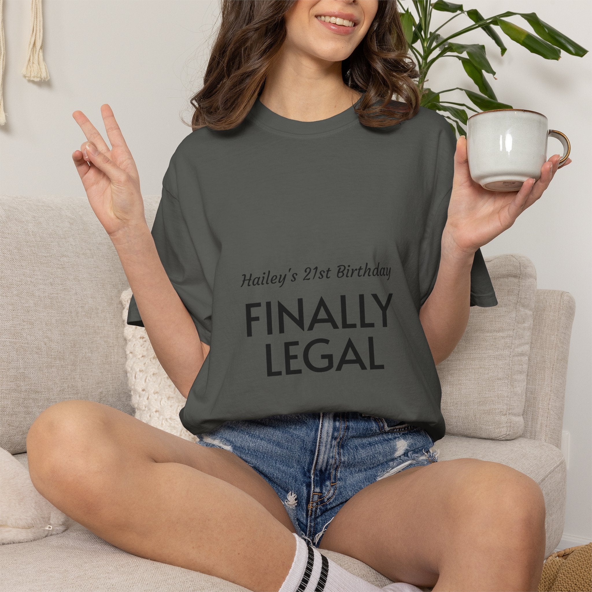 Finally Legal 21st Birthday T-Shirt