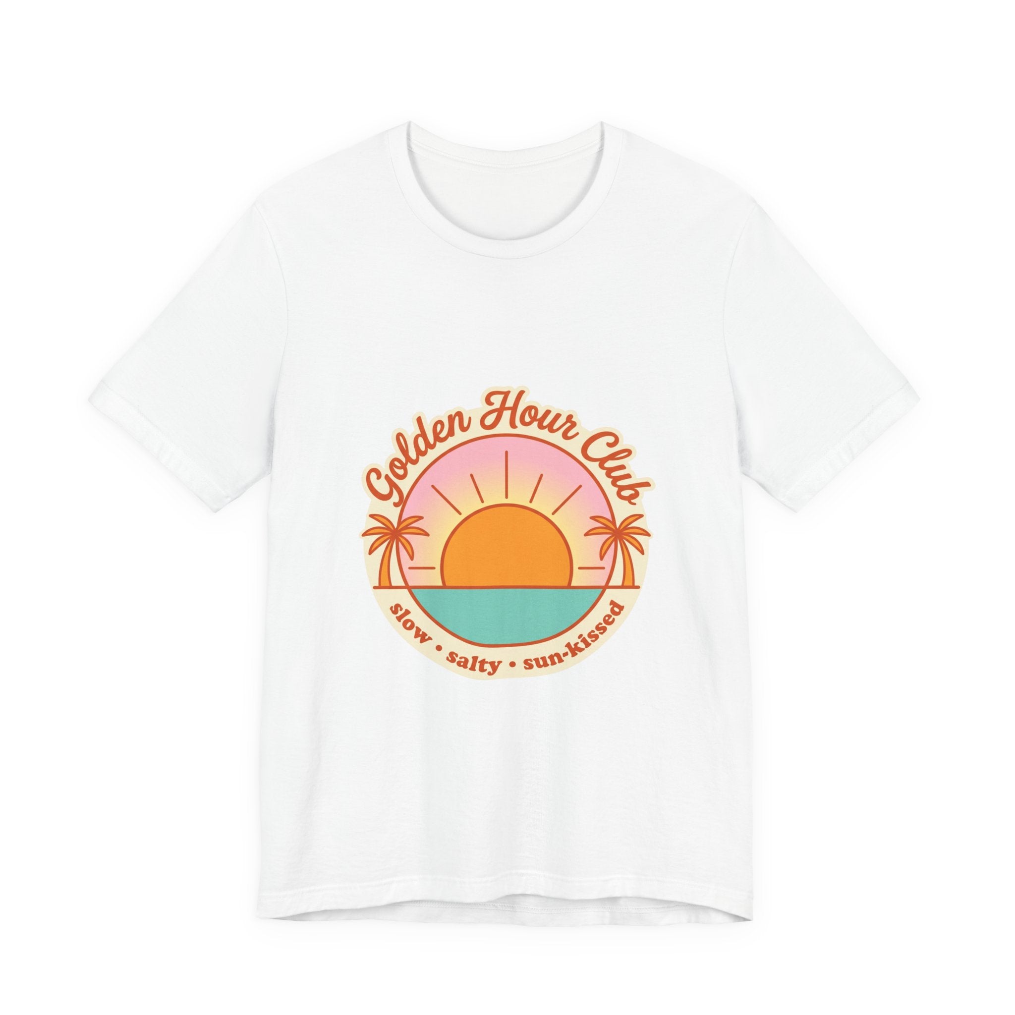 Golden Hour Club T-Shirt | Sommer-Ästhetik, Küsten-Vibes