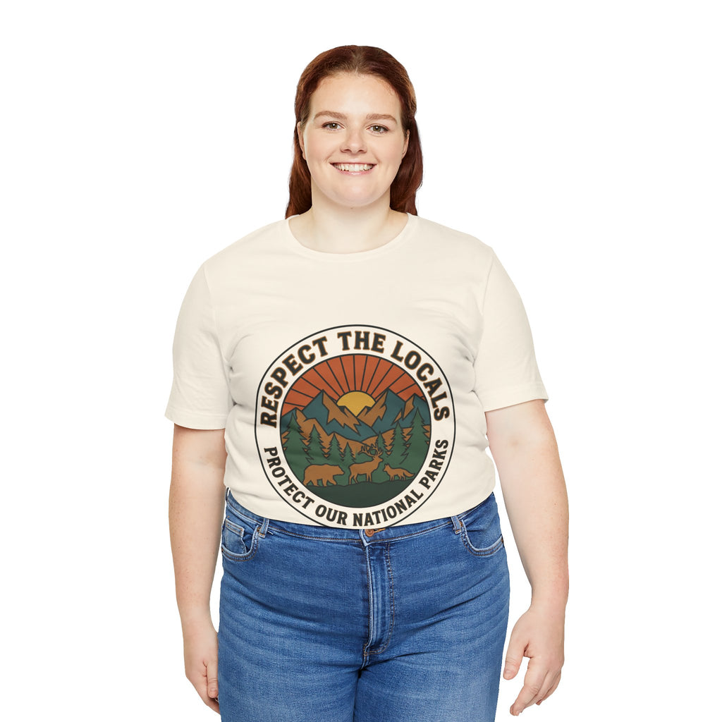 T-Shirt "Schützt unsere Nationalparks"