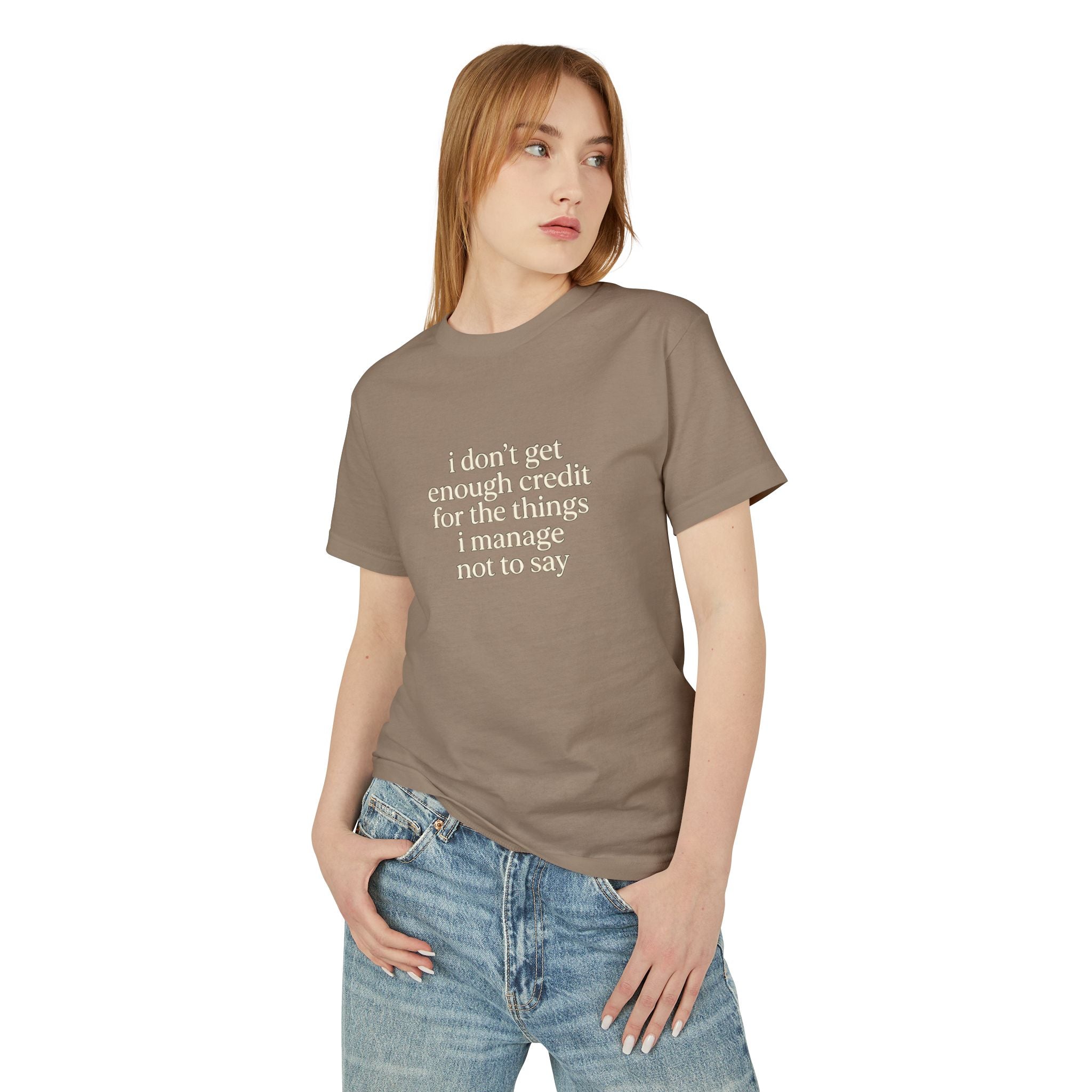 Garment-Dyed Heavyweight Cotton Graphic T‑Shirt