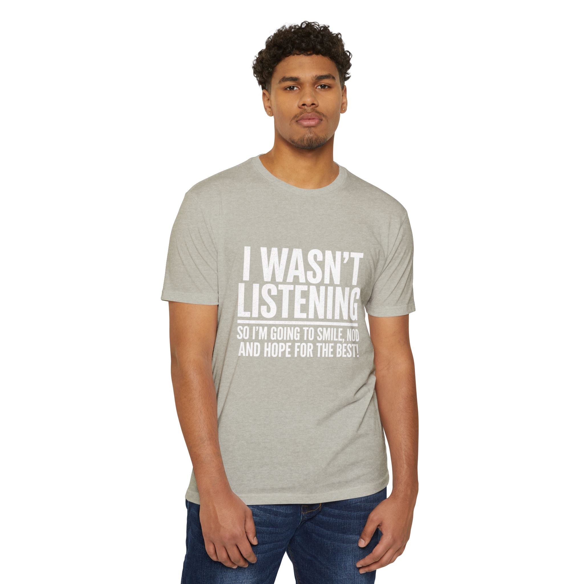 Graphic unisex soft cotton T‑Shirt — Funny Sarcastic Tee