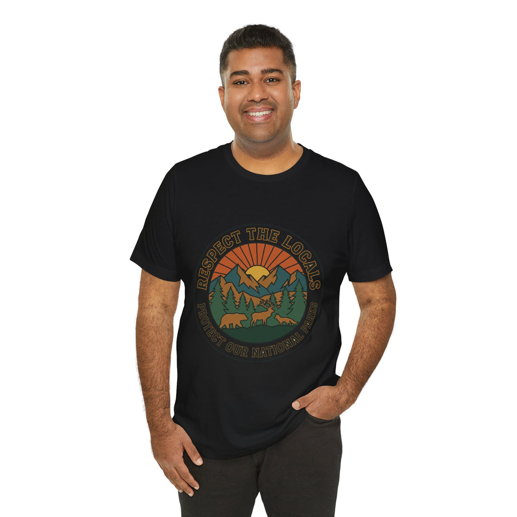 T-Shirt "Schützt unsere Nationalparks"