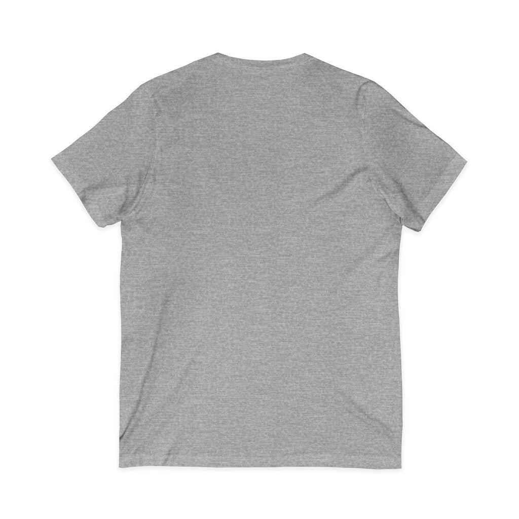 V-Ausschnitt-T-Shirt