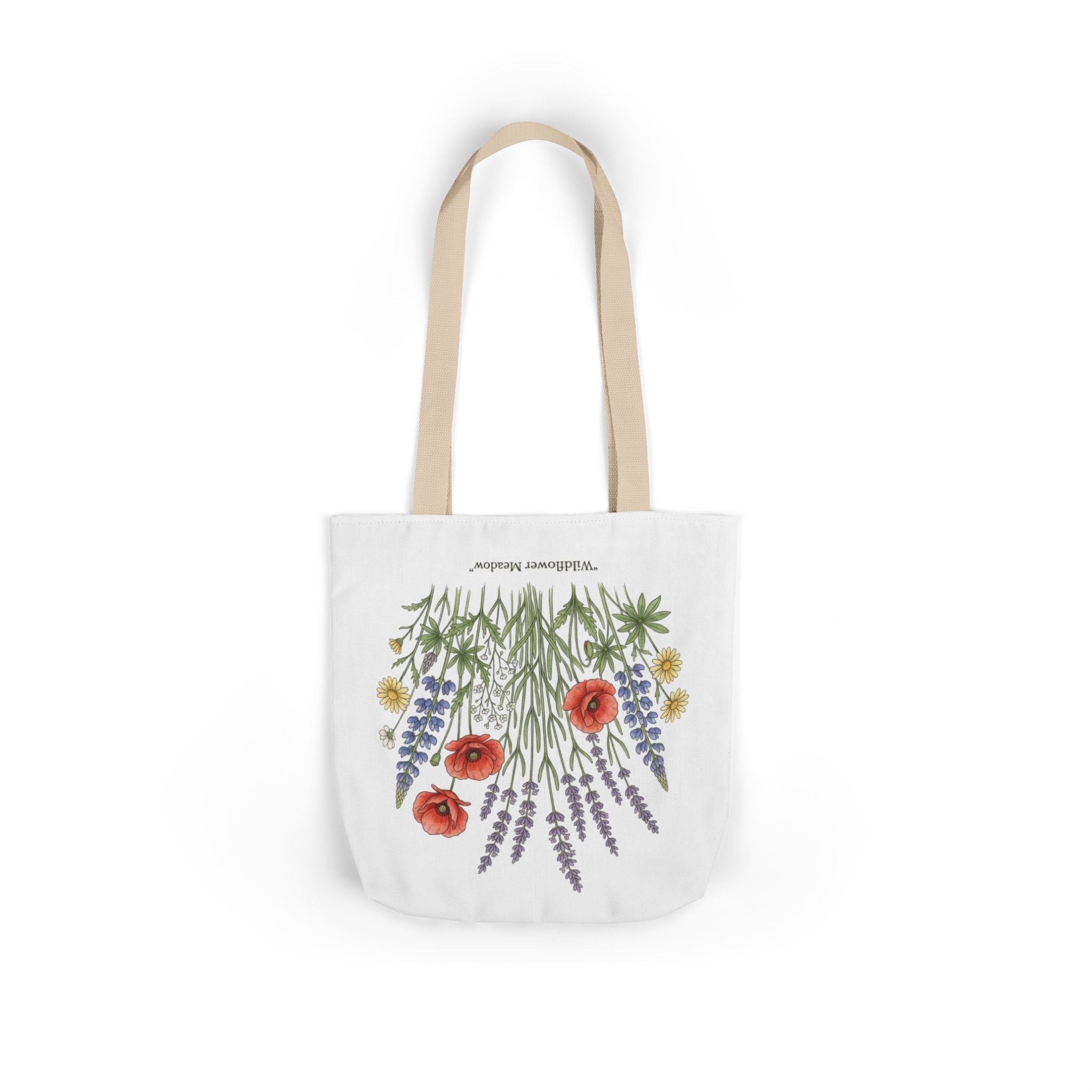 Wildflower Meadow Canvas Tote Bag