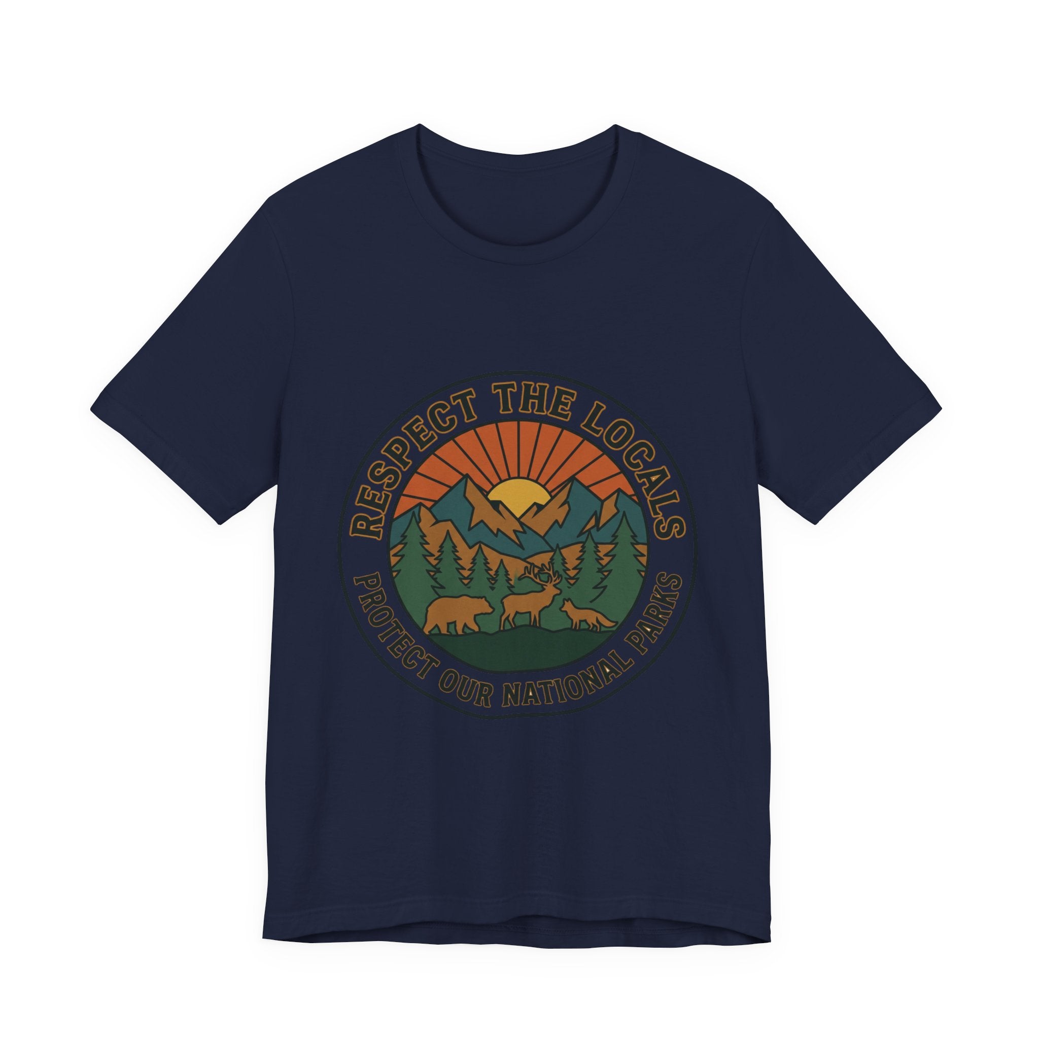 T-Shirt "Schützt unsere Nationalparks"