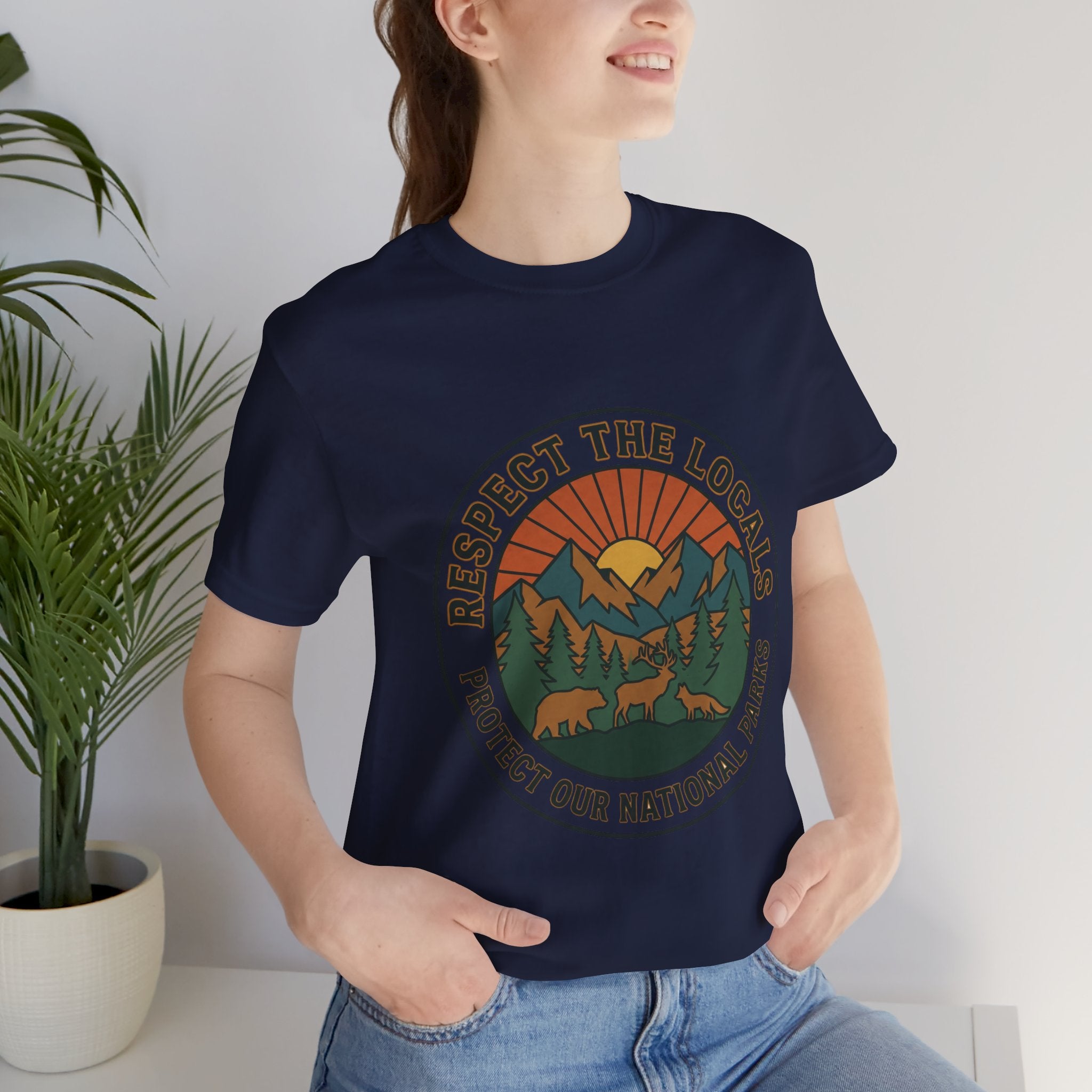 T-Shirt "Schützt unsere Nationalparks"