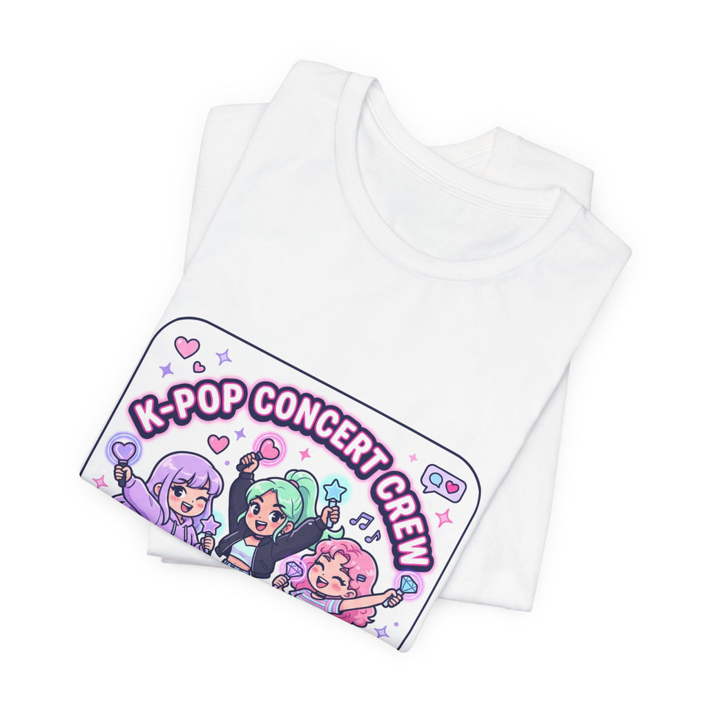 K-Pop Konzert Crew T-Shirt | K-Pop Fan, Lightstick, Bias