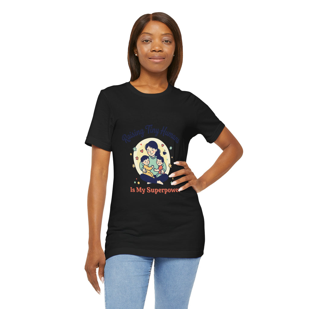 T-Shirt Kleine Menschen aufziehen | Muttertag, Mama-Leben, sentimental