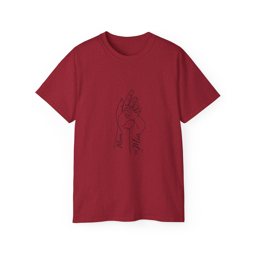 Matching Hands Relaxed Unisex Baumwoll-T-Shirt