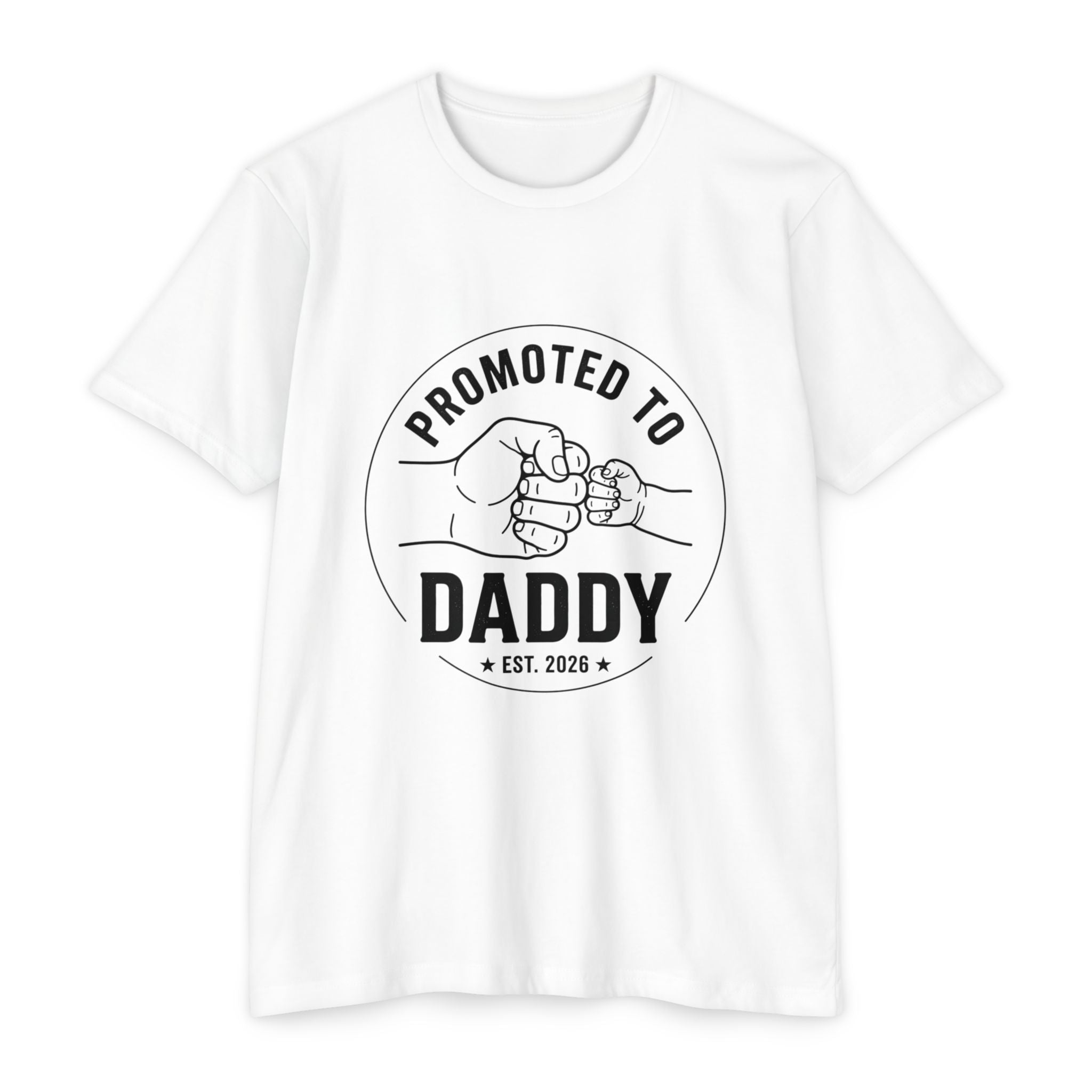 Zum Papa befördert T-Shirt