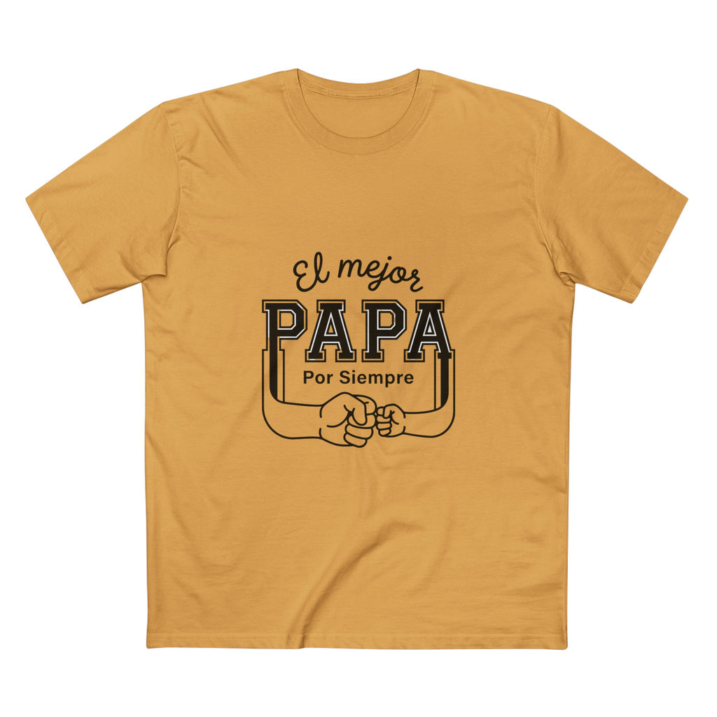 El Mejor Papá Por Siempre" Fist Bump Father's Day Tee