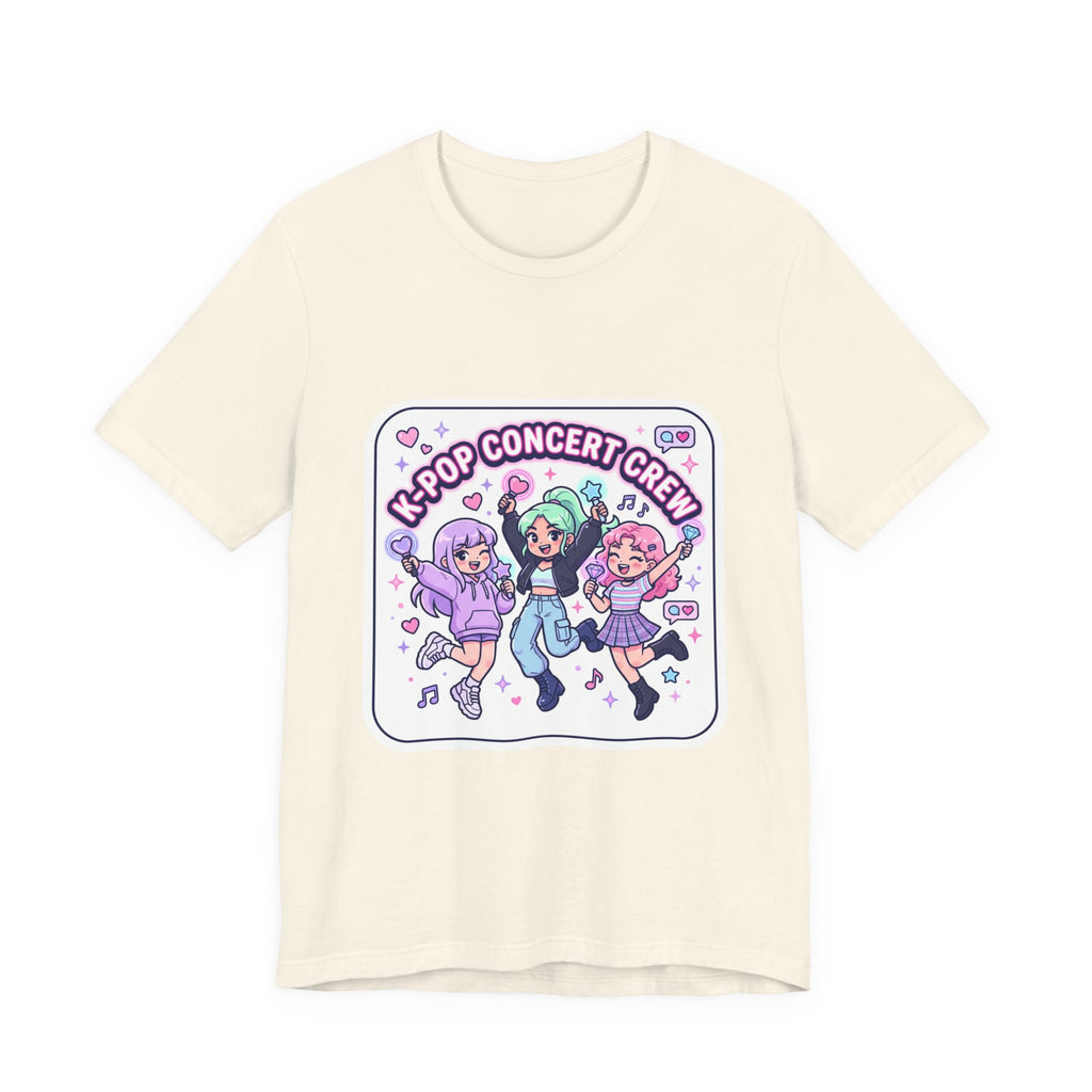 K-Pop Konzert Crew T-Shirt | K-Pop Fan, Lightstick, Bias