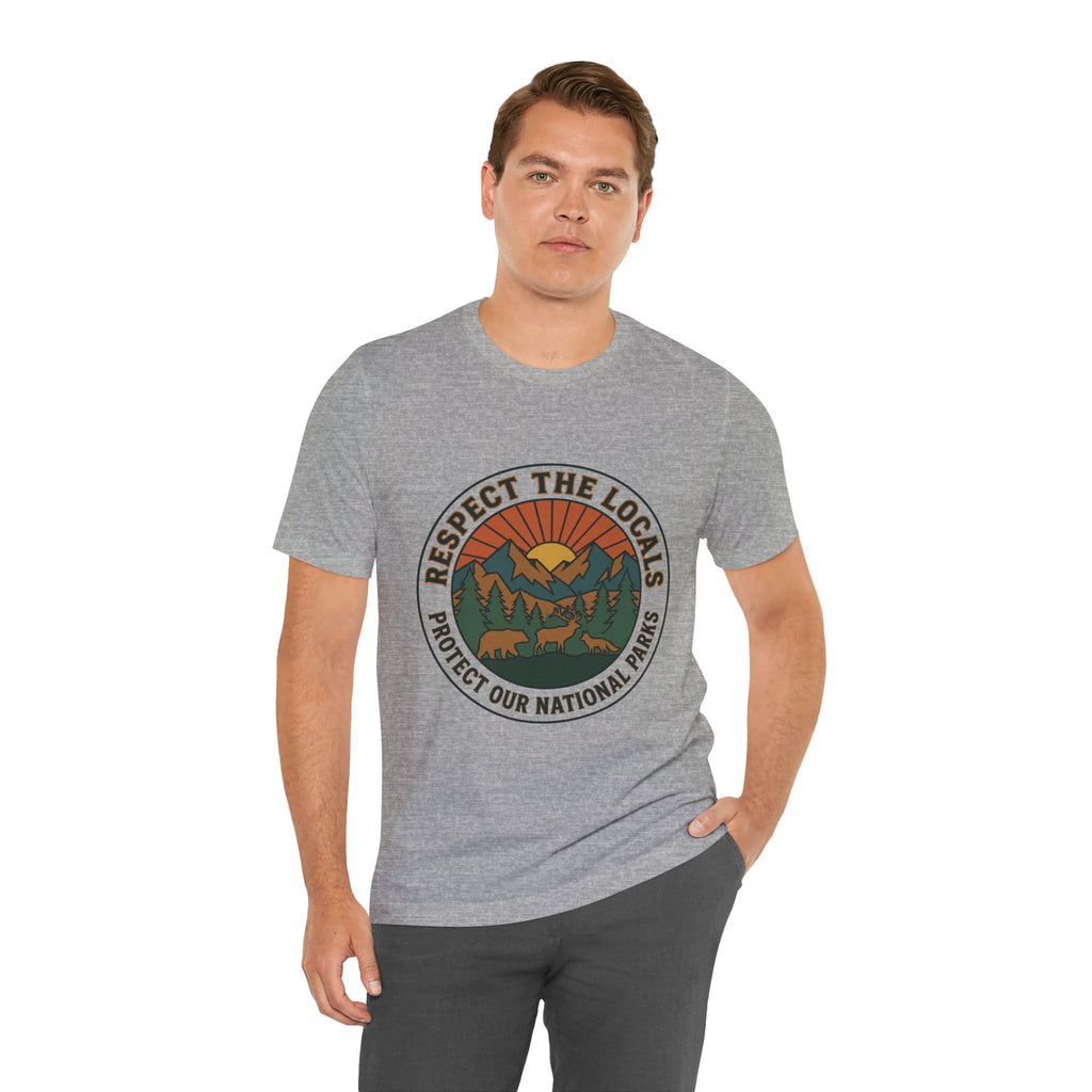 T-Shirt "Schützt unsere Nationalparks"