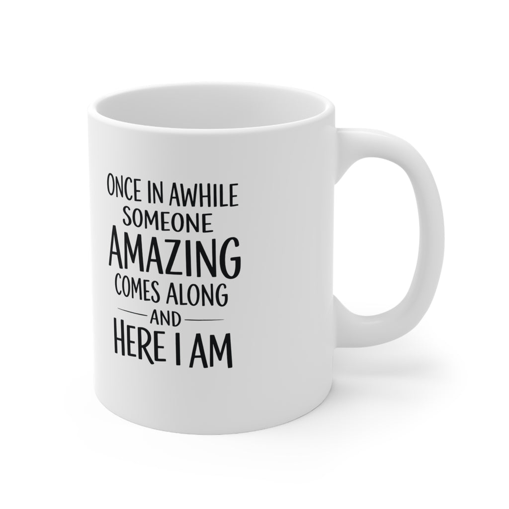 Lustige Keramiktasse