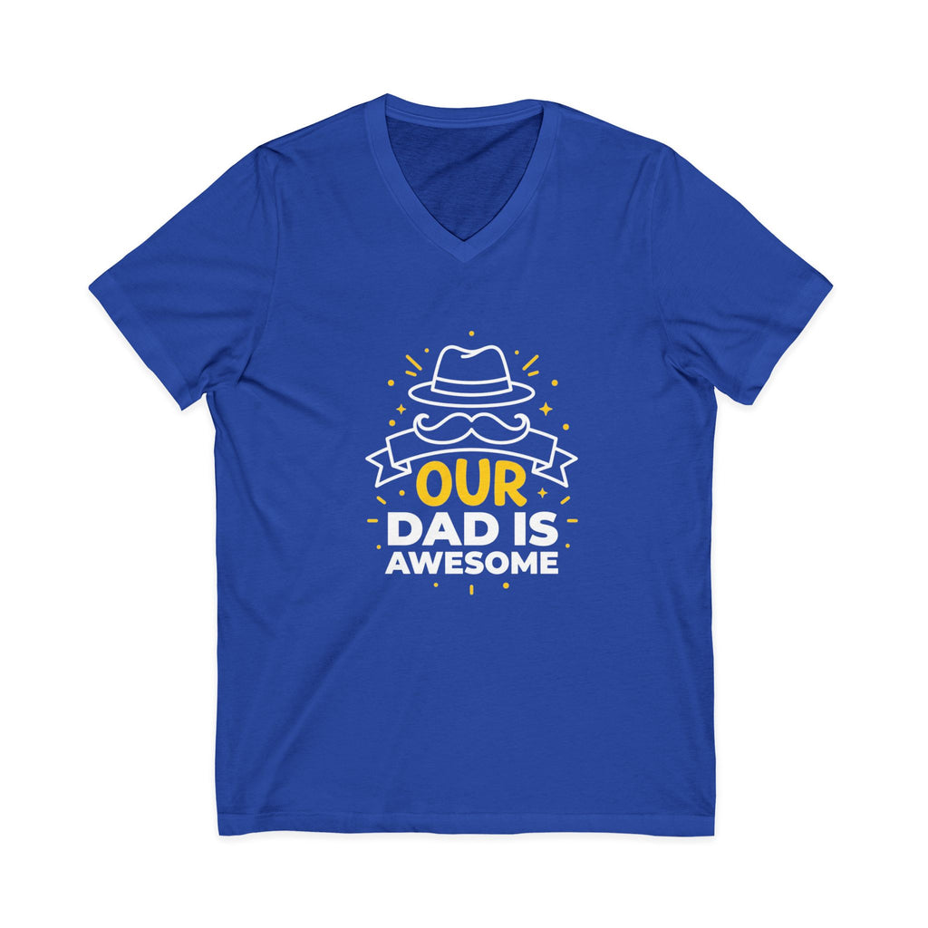 V-Ausschnitt-T-Shirt