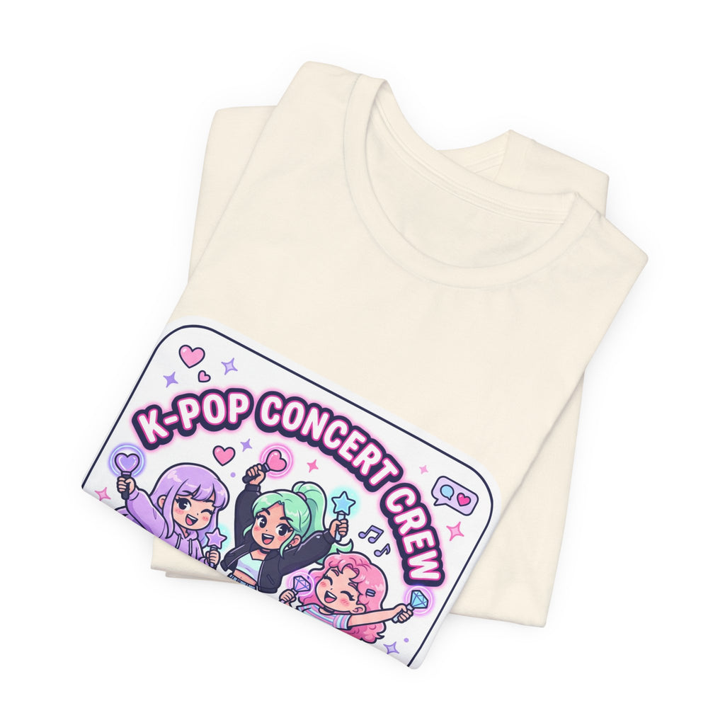 K-Pop Konzert Crew T-Shirt | K-Pop Fan, Lightstick, Bias