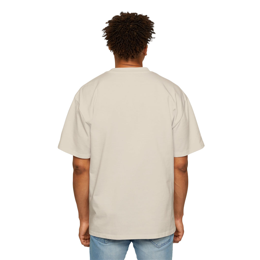 Ausgemustertes Oversized Baumwoll-T-Shirt