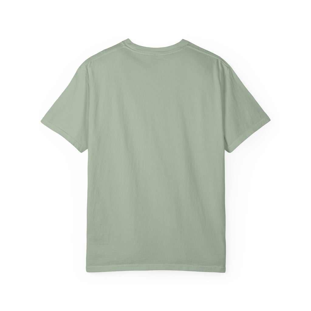 Heart Flame T-Shirt — Minimal Line Art Hands Lighting Heart Graphic