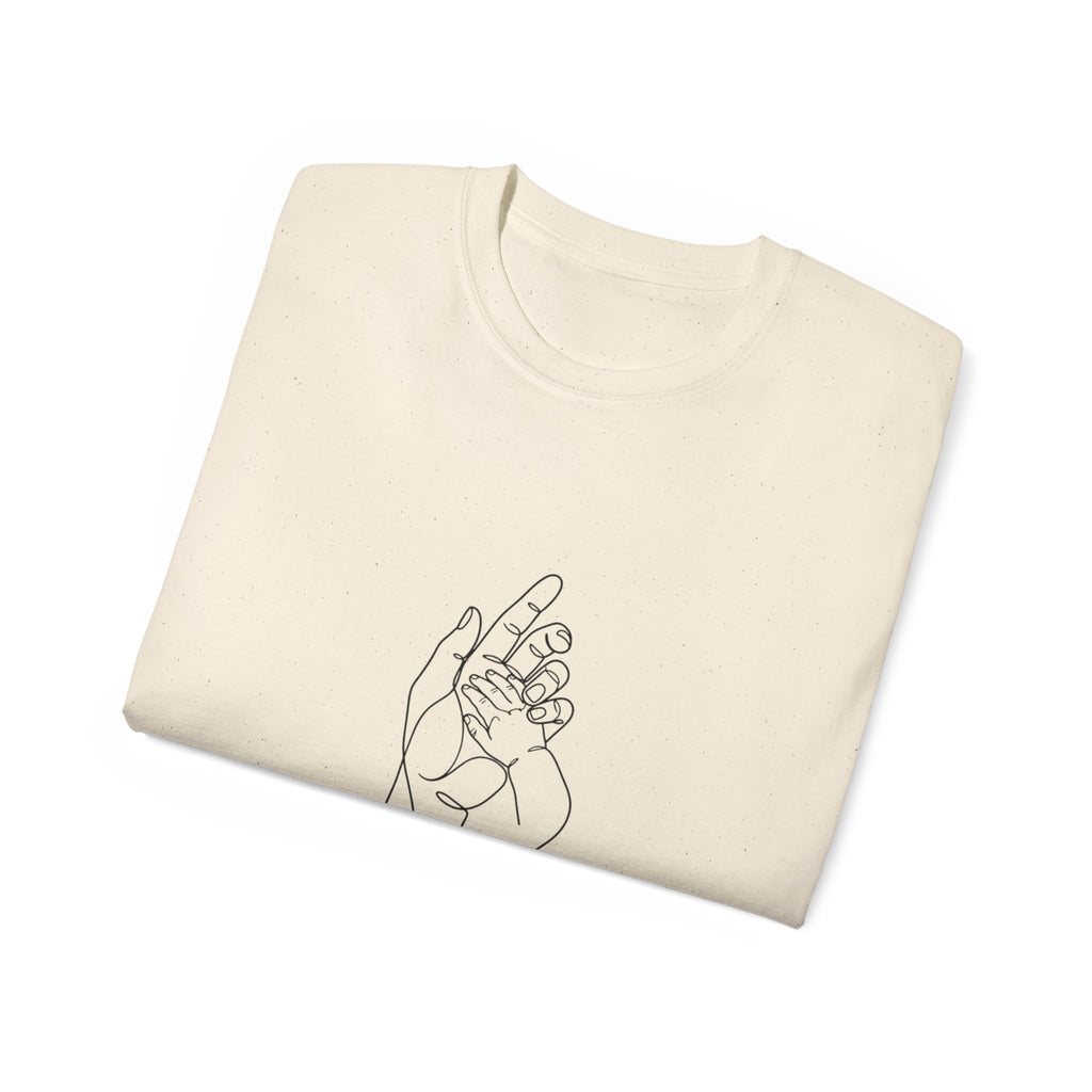 Matching Hands Relaxed Unisex Baumwoll-T-Shirt