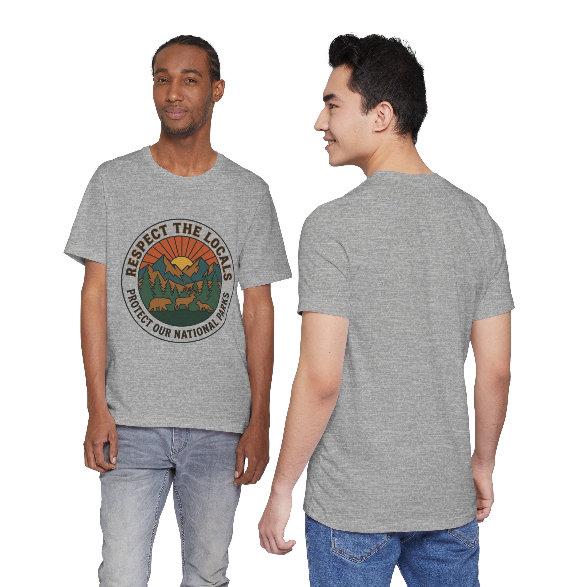 T-Shirt "Schützt unsere Nationalparks"