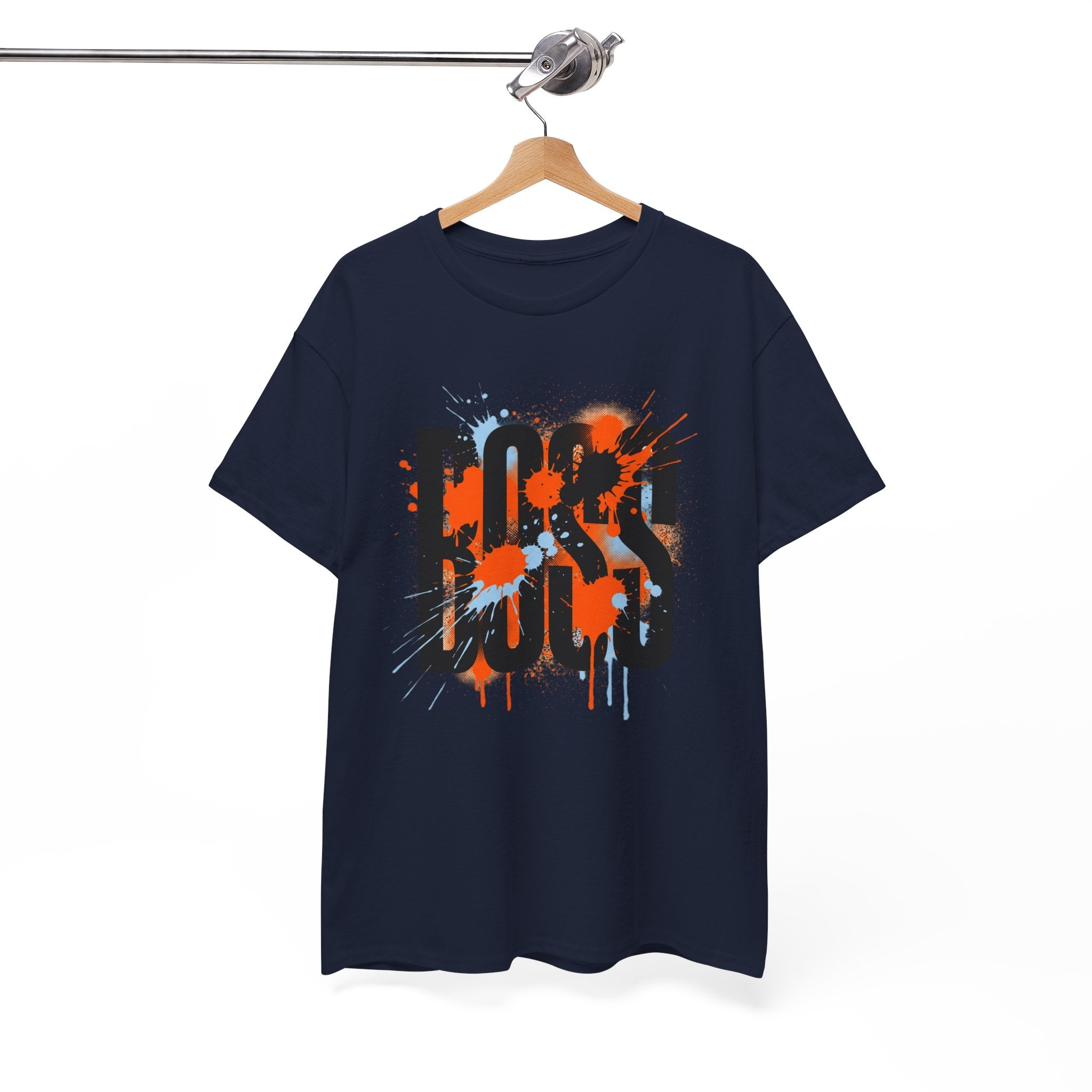 BOSS Graffiti Tee – Street Art Graphic T-Shirt
