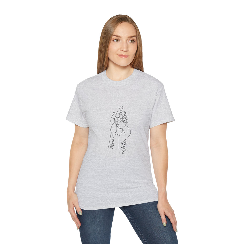 Matching Hands Relaxed Unisex Baumwoll-T-Shirt