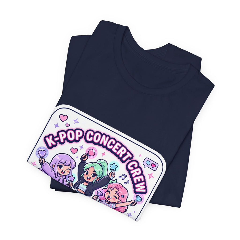 K-Pop Konzert Crew T-Shirt | K-Pop Fan, Lightstick, Bias