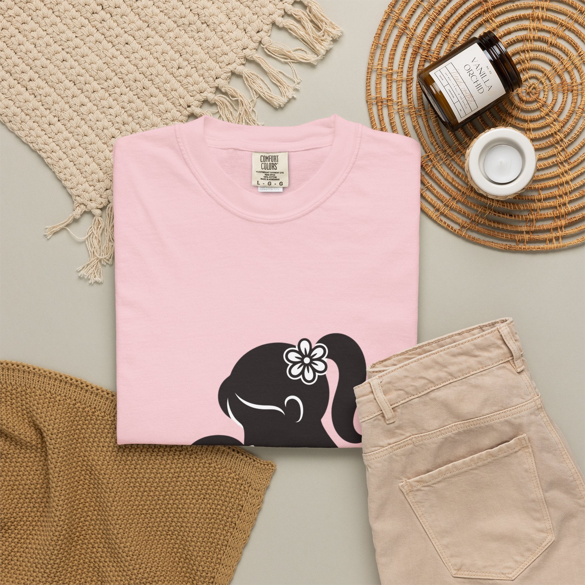 Mom and Baby Silhouette T-Shirt — Nursing & New Mom Gift