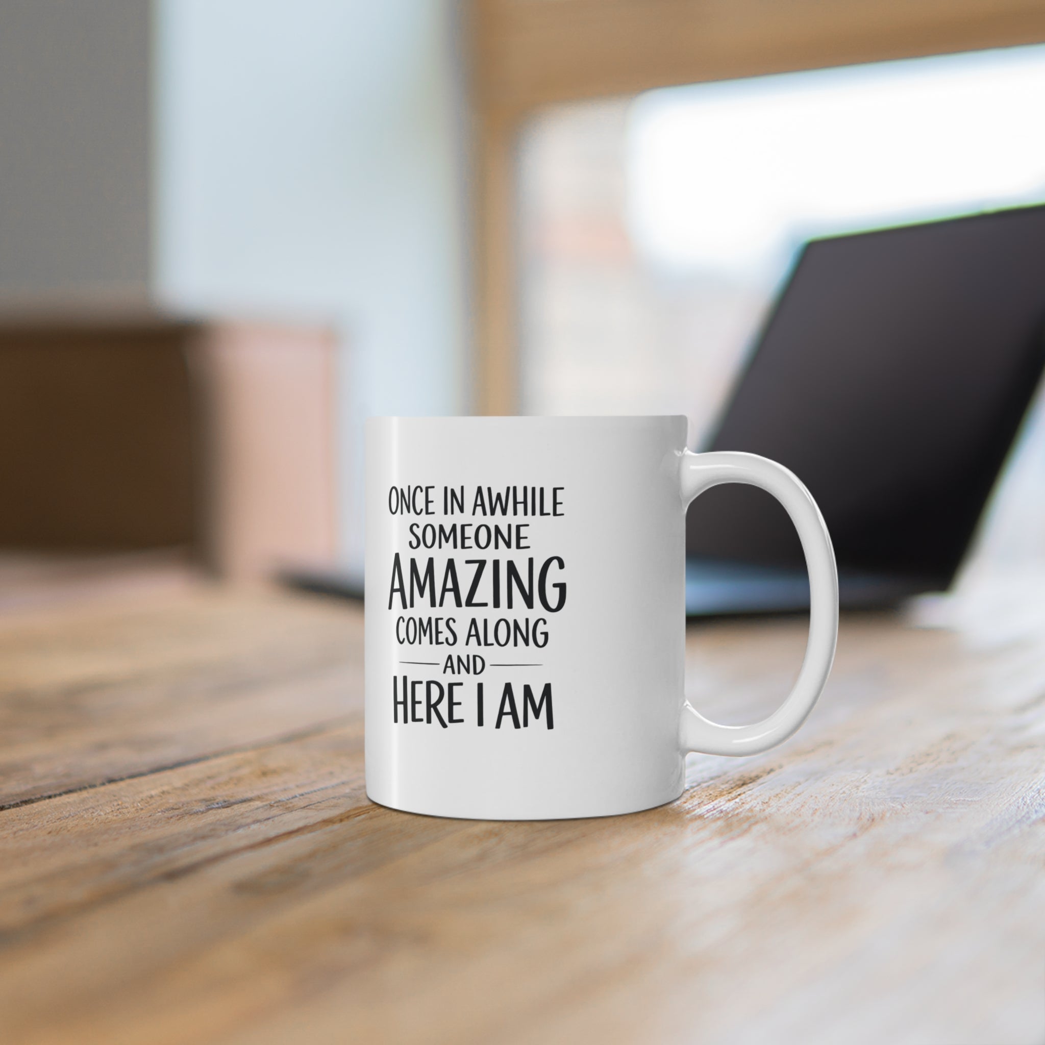 Lustige Keramiktasse