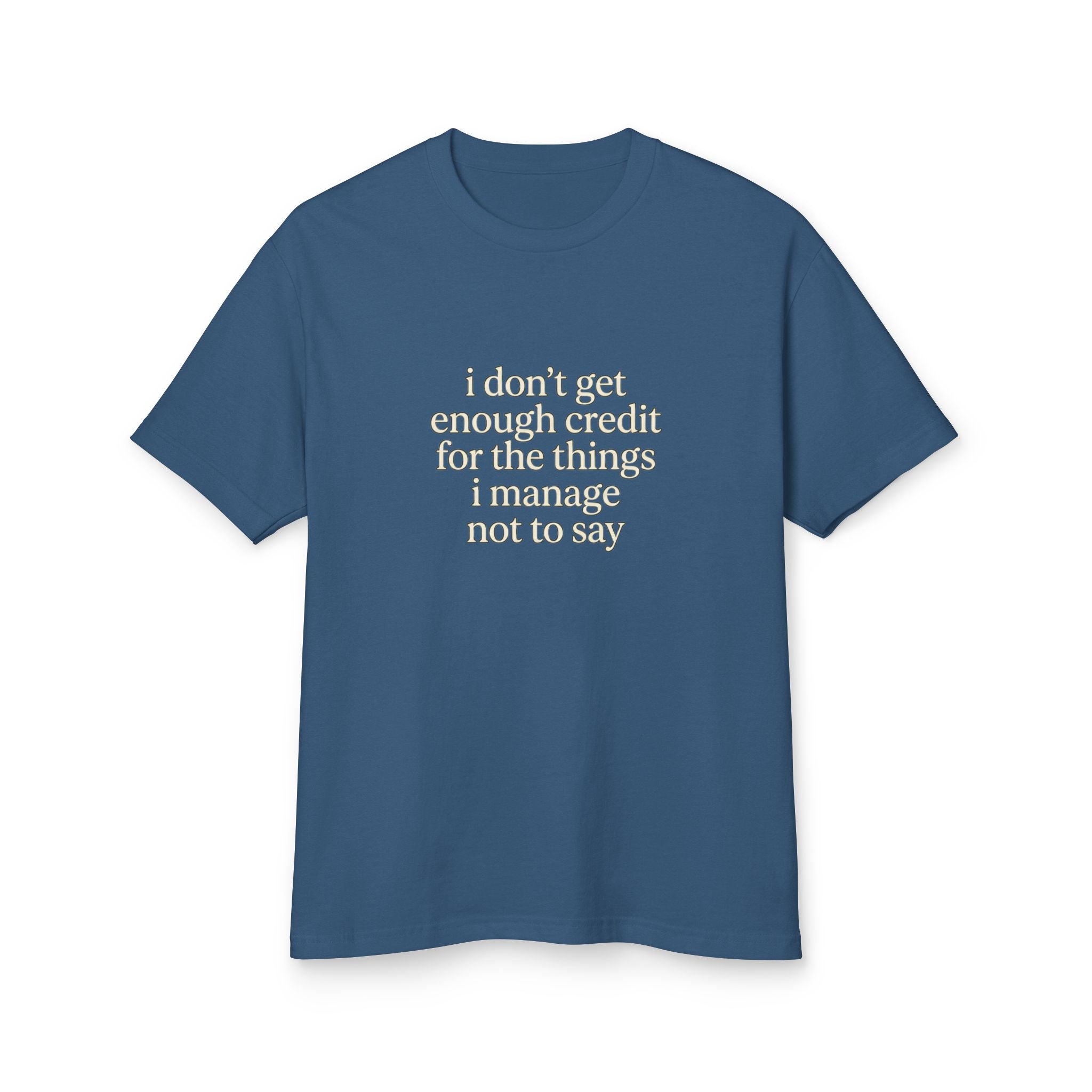 Garment-Dyed Heavyweight Cotton Graphic T‑Shirt