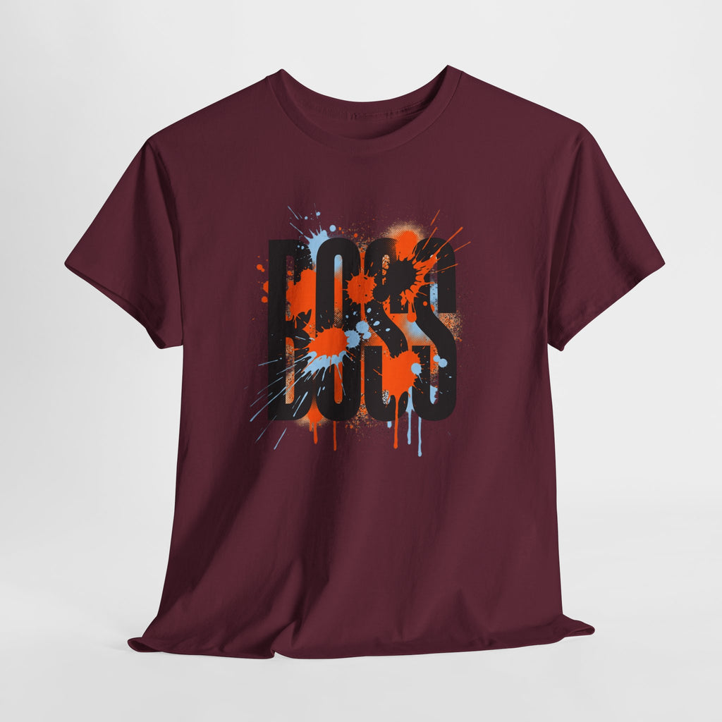 BOSS Graffiti Tee – Street Art Graphic T-Shirt