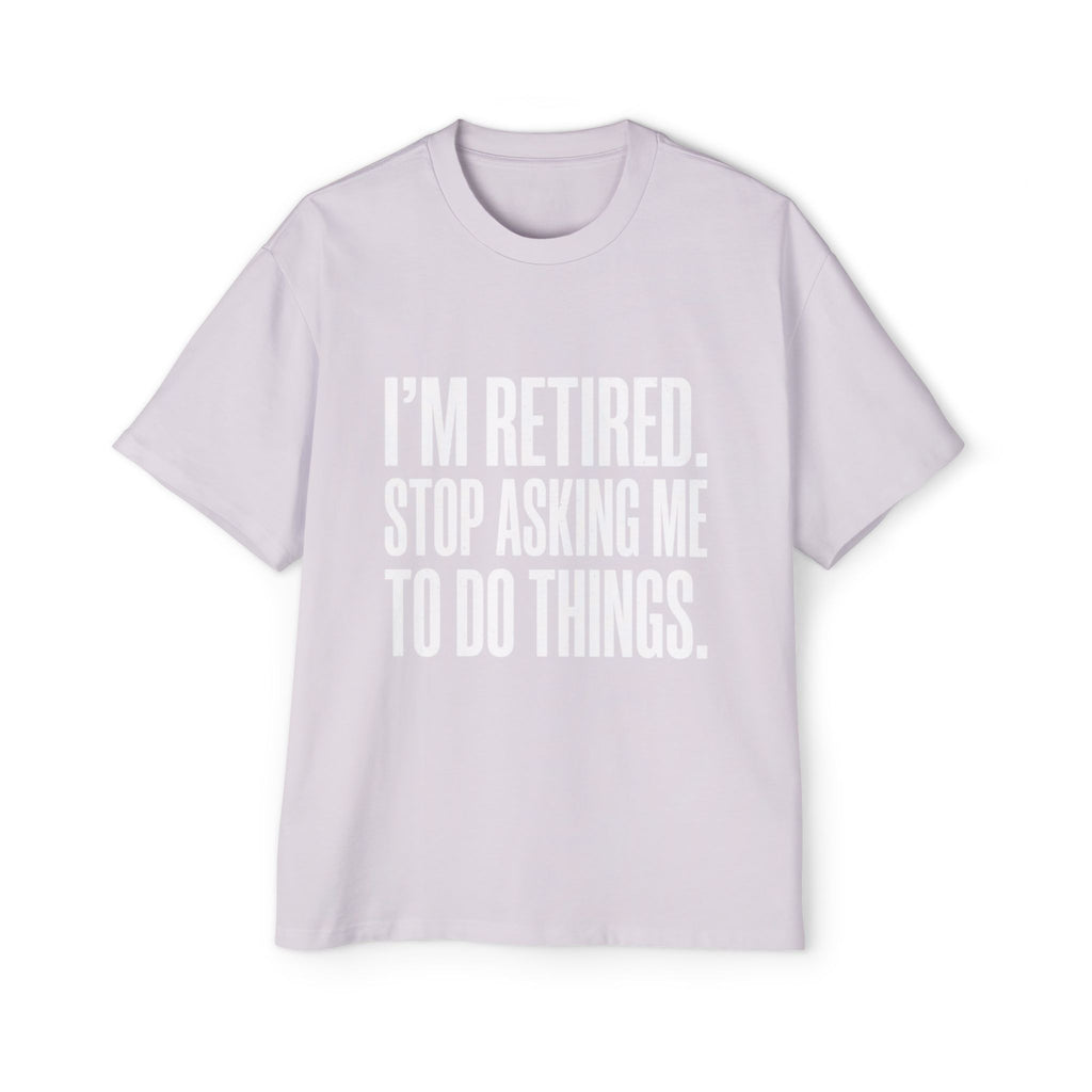 Ausgemustertes Oversized Baumwoll-T-Shirt