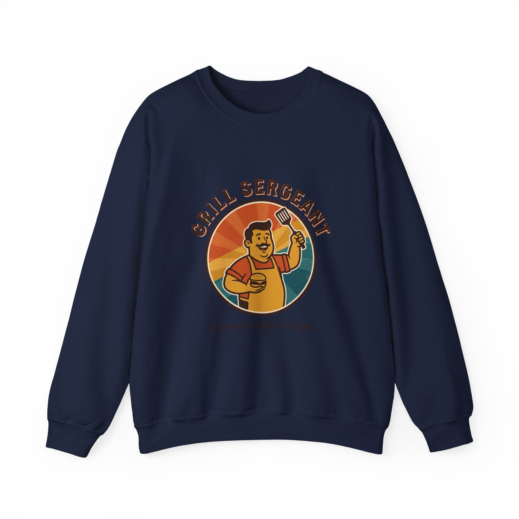 Grill Sergeant Sweatshirt | Father’s Day, Retro Outdoorsy Dad